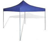 vidaXL Cenador Plegable Azul 3x3 M