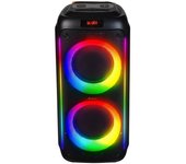 Altavoces Denver Bluetooth inalámbricos 100W con USB, microSD y micrófono integrado