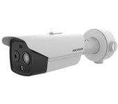Cámara IP Térmica Hikvision DS-2TD2628-10/QA(O-STD) 256×192 12μm IP67 Visión Dual IA