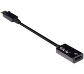 Adaptador DisplayPort 1.4 a HDMI 2.0b Club3D CAC-1080 4K 60Hz HDR Macho/Hembra Negro