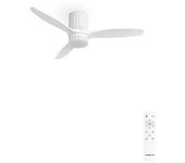 Ventilador Create Wind Calm Line techo DC 40W 6 velocidades LED WiFi o pared 132cm