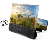 Innovagoods Screenier Amplificador de Pantalla para Móviles con Altavoz Recargable
