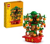 Lego Árbol Del Dinero: Maqueta Y Decoración Para Año Nuevo Lunar, Niños 9+ Años 40648
