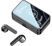 Auriculares Inalámbricos S20, Cancelación de Ruido, Batería Integrada, Diseño para Juegos, Perfectos para Música y Llamadas, Color Negro