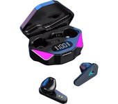 Auriculares Inalámbricos TWS para Juegos, Sonido HIFI, Diseño 3D, Ideales para Música y Actividades Físicas, Color Negro