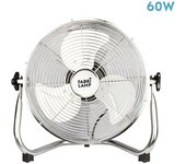 FABRILAMP Ventilador Industrial Libis 60w Cromo 40d 3 Velocidades 44x48,5x27,5 Cm