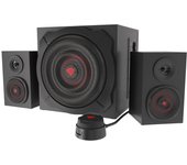 GENESIS Helium 610BT conjunto de altavoces 60 W Set de altavoces Negro, Rojo 2.1 canales Bluetooth