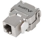 Lanberg Conector Keystone RJ45 Cat.6A FTP 180 Tool-Less