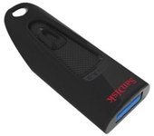 MEMORIA USB 3.0 64GB SANDISK ULTRA BLACK