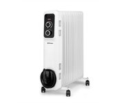 Radiador Aceite - Orbegozo Orbegozo RS2500, 11 elementos, 2.500 W, Blanco