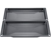 Bosch Dos bandejas Twin 39 x 455 x 188 mm Lavable en el lavavajillas HEZ530000