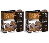 Siken Diet Barrita Chocolate 10 Unidades Duplo Promocion