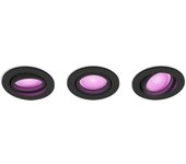 Philips Hue White & Color Ambiance Pack de 3 focos empotrables Centura
