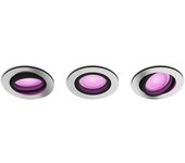 Philips Hue White & Color Ambiance Pack de 3 focos empotrables Centura