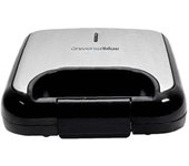 Sandwichera Universal Blue Spicy Grill Plus 5008X -|800 W | 3 Placas | Inox, Negro