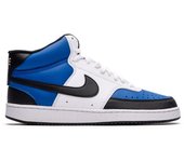 Nike - Zapatilla Court Vision Mid, Hombre, Dress Blue-Galet, 10 USA
