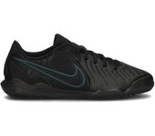 Nike - Zapatilla de fútbol sala Tiempo Legend 10 Academy IC, Unisex, Black-Black-Deep Jungle, 7,5 USA