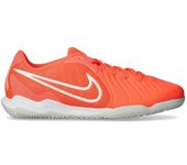 Nike - Zapatilla de fútbol sala Tiempo Legend 10 Academy IC, Unisex, Hot Lava-White, 9,5 USA