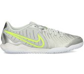 Nike - Zapatilla de fútbol sala Tiempo Legend 10 Academy IC, Unisex, Mtlc Silver-White-Volt, 7,5 USA