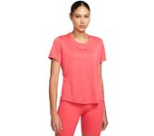 Nike - Camiseta Dri-Fit One Mujer, Mujer, Fusion Red-White, XL