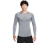 Nike - Camiseta Manga Larga Pro Dri-Fit, Unisex, Smoke Grey-Black, L