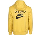 Nike - Sudadera Club, Hombre, Saturn Gold-Saturn Gold-Black, M