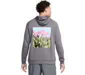 Nike - Sudadera Dri-Fit Graphic, Hombre, Iron Grey-Photon Dust, XL