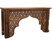 Wanderlust deco Recibidor-consola de madera marrón 150x40x79