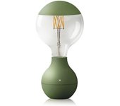 DAYLIGHT ITALIA Lámpara portátil con pilas recargables verde