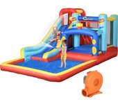 Outsunny Castillo hinchable 435x245x200 cm multicolor