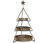 Fijalo Frutero arbol de navidad metal 43x43x79cm