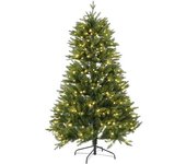 Fijalo Arbol navidad led pe verde 120x120x180 cm