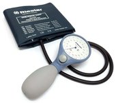 Tensiómetro aneroides Riester Ri-San color azul con brazalete velcro sin látex