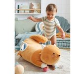 VERTBAUDET Gran peluche de actividades Ardilla «LOS AMIGOS DEL BOSQUE» naranja