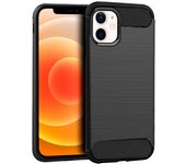 Cool Funda Carbón Negro para iPhone 12 mini