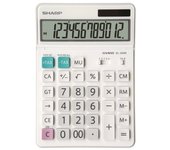 Sharp EL-340W Calculadora 12 Dígitos Blanca