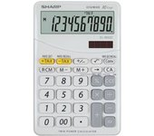 Sharp EL-M332 Calculadora 10 Dígitos Blanca