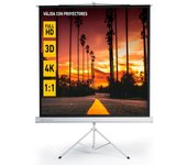 Phoenix Pantalla de Proyector con Trípode 112"