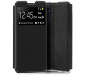 Cool Flip Cover Funda Negra para OPPO A17