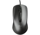 Trust Carve Ratón Óptico USB 1200 DPI Negro