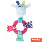 Tootoy! Chew Ring Giraffe mordedor para cachorros