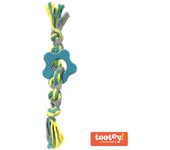 Tootoy! Chew Multi Rope Azul mordedor de cuerda para cachorros