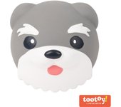 Tootoy! Chew Snauzer mordedor de látex con sonido para perros