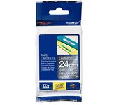 Brother TZe-PR955 cinta para impresora de etiquetas Blanco sobre plata