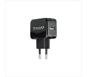 TooQ TQWC-1S01 cargador de dispositivo móvil Universal Negro Corriente alterna Interior