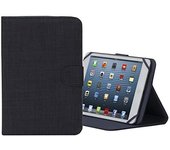 Rivacase 3314 20,3 cm (8") Folio Negro - Fundas para Tablets (Folio, Universal, Apple iPad Mini 4 ASUS VivoTab 8 M81C ASUS ZenPad 8.0 Z380CX Lenovo Tab 2 A8-50F Samsung, 20,3 cm (8"), 210 g, Negro)