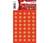 HERMA 3412 Pegatinas de Navidad, estrellas doradas, 5 puntas (13 mm de diámetro, 120 pegatinas, papel), decoración de Navidad, etiquetas permanentes para Navidad, regalos, manualidades, calendario de Adviento