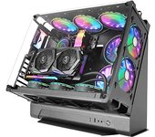 Mars Gaming MCB Negro Caja PC Gaming ATX XL Edición Custom Premium Estructura Modular Doble Cámara