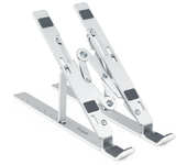 TooQ TQLRS0033-AL soporte para ordenador portátil Soporte para ordenador portátil y tableta Plata 38,1 cm (15")