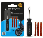 Smartgyro Kit Repara Pinchazos - Herramienta para Reparar Pinchazos de Ruedas Neumáticas Tubeless, Patinetes Eléctricos
